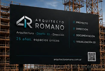 Aplicación de marca ARQUITECTO ROMANO